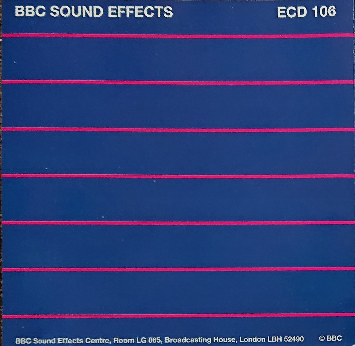 Middle of cover of ECD 106